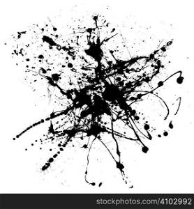 black ink abstract spray that would make an ideal background