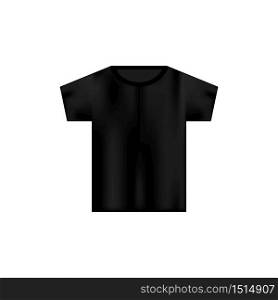 Black male t shirt . Realistic mockup. Short sleeve t shirt template. Vector on isolated white background. Eps 10. Black male t shirt . Realistic mockup. Short sleeve t shirt template. Vector on isolated white background. Eps 10.