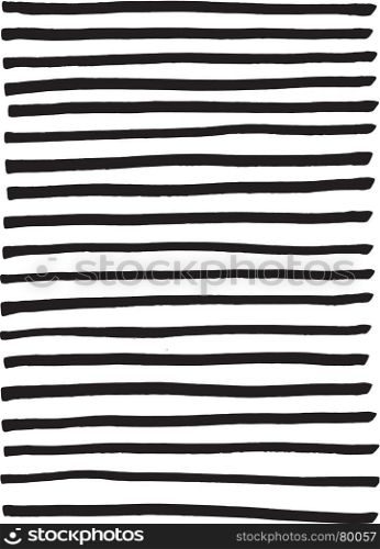 Black marker lines.Striped background. Vector illustration