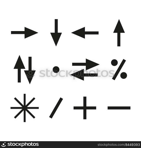 Black mathematical. Science icon set. Vector illustration. Stock image. EPS 10.. Black mathematical. Science icon set. Vector illustration. Stock image. 