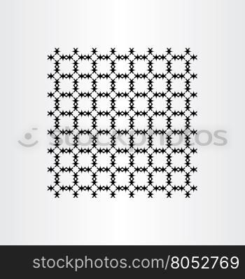 black pattern background abstract vector