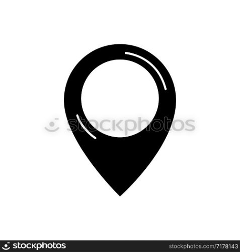 Black Pin map. Gps Point. Location icon Eps10. Black Pin map. Gps Point. Location icon