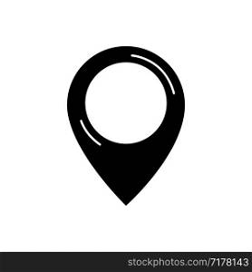 Black Pin map. Gps Point. Location icon Eps10. Black Pin map. Gps Point. Location icon
