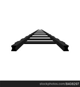 black rail logo illustration design