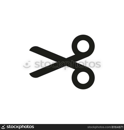 black scissors icon. Paper cut icon. Vector illustration. EPS 10.. black scissors icon. Paper cut icon. Vector illustration.