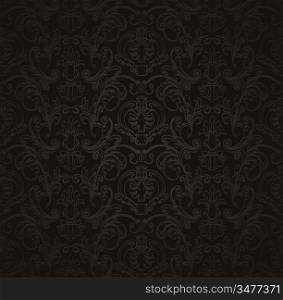 Black Seamless wallpaper pattern