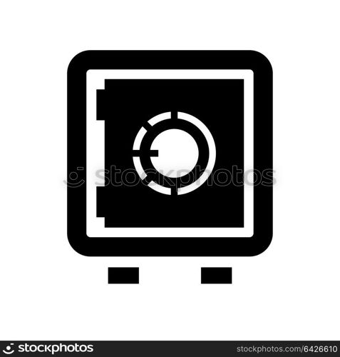 black shopping icon. Shopping icon. Symbol black on white background