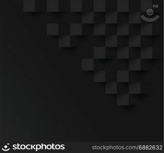 Black square geometric texture background Abstract square geometric texture.banner background web design for infographics business finance.