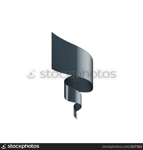 black sticker on white background. Vector illustration.. black sticker on white background. Vector illustration