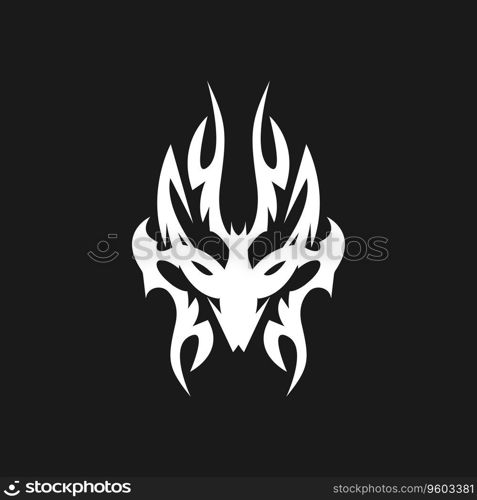 Black Tribal Tattoo Abstract Symbol Template