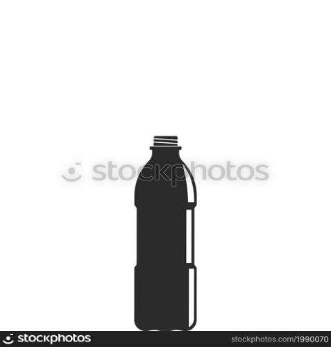black water bottle icon vector illustration design template