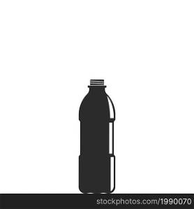 black water bottle icon vector illustration design template