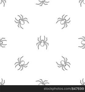 Black widow spider pattern seamless vector repeat geometric for any web design. Black widow spider pattern seamless vector