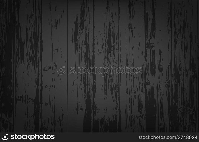 Black wooden textured background for your designs. Black wooden textured background