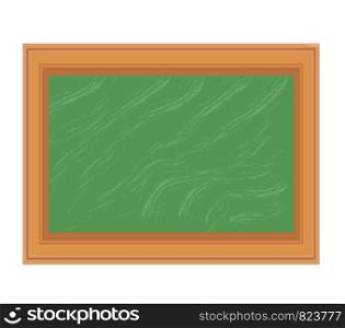 blackboard chalkboard school isolated icon, stock vector illustration