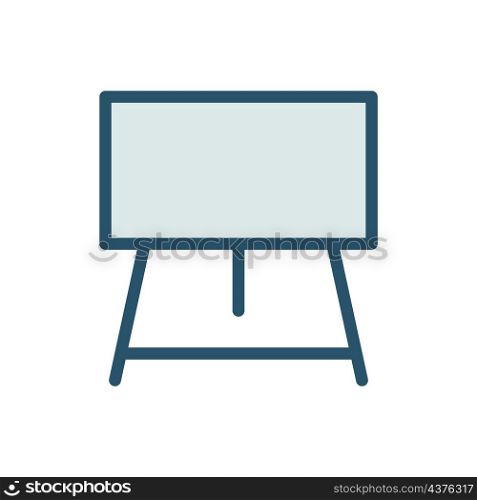 blackboard icon vector flat illustration