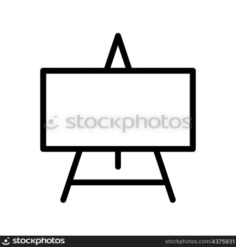 blackboard icon vector line style
