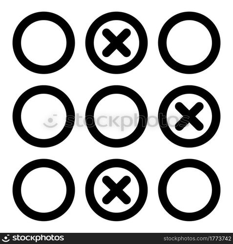 Blacklist code icon. Outline Blacklist code vector icon for web design isolated on white background. Blacklist code icon, outline style