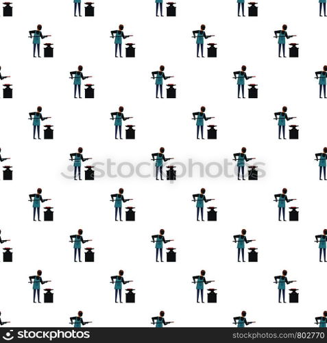 Blacksmith pattern seamless vector repeat for any web design. Blacksmith pattern seamless vector