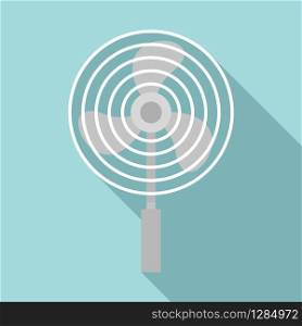 Blade protect fan icon. Flat illustration of blade protect fan vector icon for web design. Blade protect fan icon, flat style