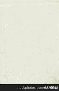 Blank aged paper background, vertical. A4 format, grunge textures in layers and can be edited.