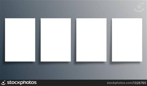 Blank background template for the cover brochure, card, banner, flyer, poster or other advertising products. Vector illustration.. Blank background template for the cover brochure, card, banner, flyer, poster or other advertising products. Vector illustration