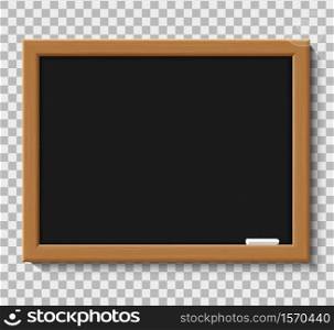 Blank chalkboard for school class. Wooden blackboard with chalk for education in university. Board for teacher lesson in classroom on isolated background. Board for cook menu in restaurant. vector. Blank chalkboard for school class. Wooden blackboard with chalk for education in university. Board for teacher lesson in classroom on isolated background. Board for cook menu in restaurant. vector.