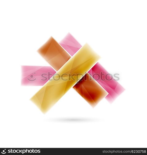 Blank colorful stripes. Business geometric style infographics background. Blank colorful stripes. Business geometric style infographics background. Vector illustration