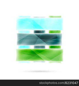 Blank colorful stripes. Business geometric style infographics background. Blank colorful stripes. Business geometric style infographics background. Vector illustration