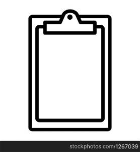 blank page concept icon modern concept vector illustration