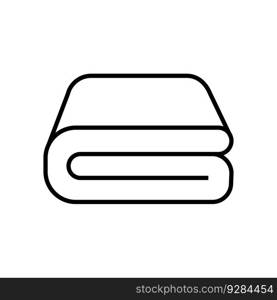 Blanket icon vector on trendy design