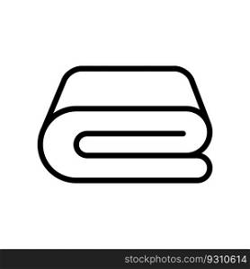 blanket icon vector template