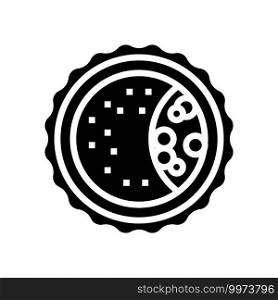 blastocyst fertilization glyph icon vector. blastocyst fertilization sign. isolated contour symbol black illustration. blastocyst fertilization glyph icon vector illustration