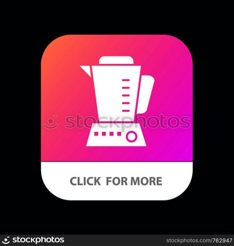 Blender, Electric, Home, Machine Mobile App Icon Design