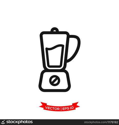 blender icon vector logo template in trendy flat design