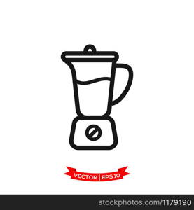 blender icon vector logo template in trendy flat design