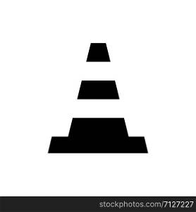 Block cone icon
