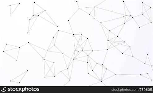 Blockchain technology futuristic abstract vector background with blockchain peer to peer network. Global cryptocurrency blockchain business banner concept.. Blockchain technology futuristic abstract vector banner.