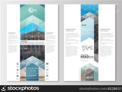 Blog graphic business templates. Page website design template, easy editable, abstract flat layout. Abstract business background, blurred image, urban landscape, modern stylish vector.