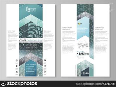 Blog graphic business templates. Page website design template, easy editable abstract vector layout. Technology background in geometric style made from circles.. Blog graphic business templates. Page website design template, easy editable abstract vector layout. Technology background in geometric style made from circles