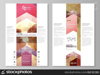 Blog graphic business templates. Page website design template, easy editable abstract vector layout. Romantic couple kissing. Beautiful background. Geometrical pattern in triangular style. Blog graphic business templates. Page website design template, easy editable abstract vector layout. Romantic couple kissing. Beautiful background. Geometrical pattern in triangular style.