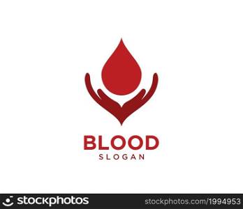blood , donation , donor , logo vector design template