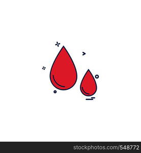 blood drib drop donation health healthcare icon vector desige