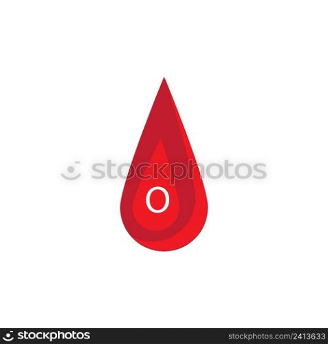 blood logo icon vector design template