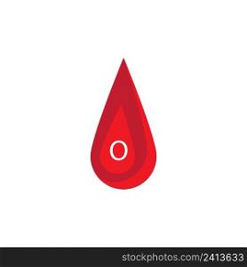 blood logo icon vector design template