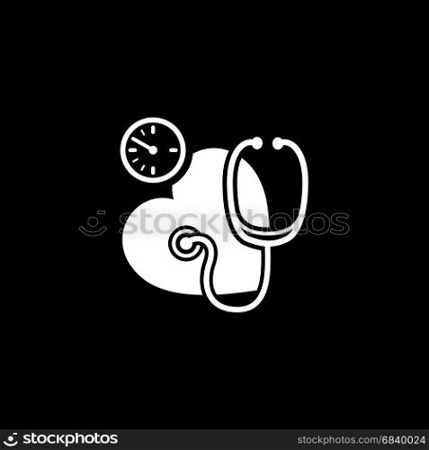 Blood Pressure Icon. Flat Design.. Blood Pressure Icon. Flat Design. Isolated Illustration.