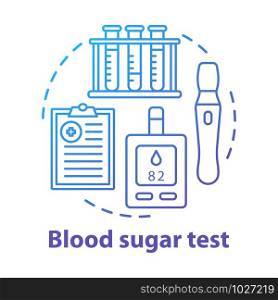 Blood sugar testing gadget concept icon. Controlling glucose level idea thin line illustration. Modern glucometer for diabetic patients. Vector isolated outline drawing. Editable stroke. Blood sugar testing gadget concept icon. Controlling glucose level idea thin line illustration. Modern glucometer for diabetic patients. Vector isolated outline drawing. Editable stroke