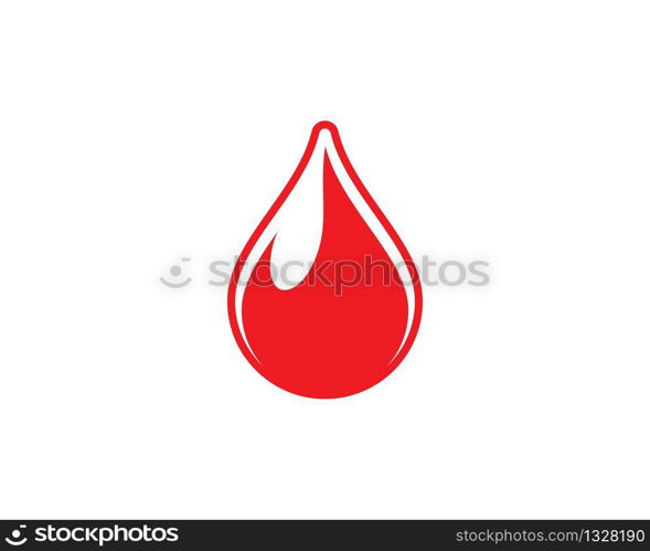 Blood vector icon illustration design