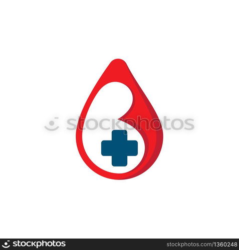 Blood vector icon illustration design