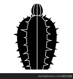 Blooming cactus icon. Simple illustration of blooming cactus vector icon for web. Blooming cactus icon, simple style